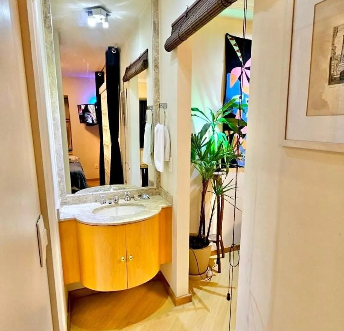 Flat Apart Hotel C/Dois Quartos Em Moema Sp Σάο Πάολο